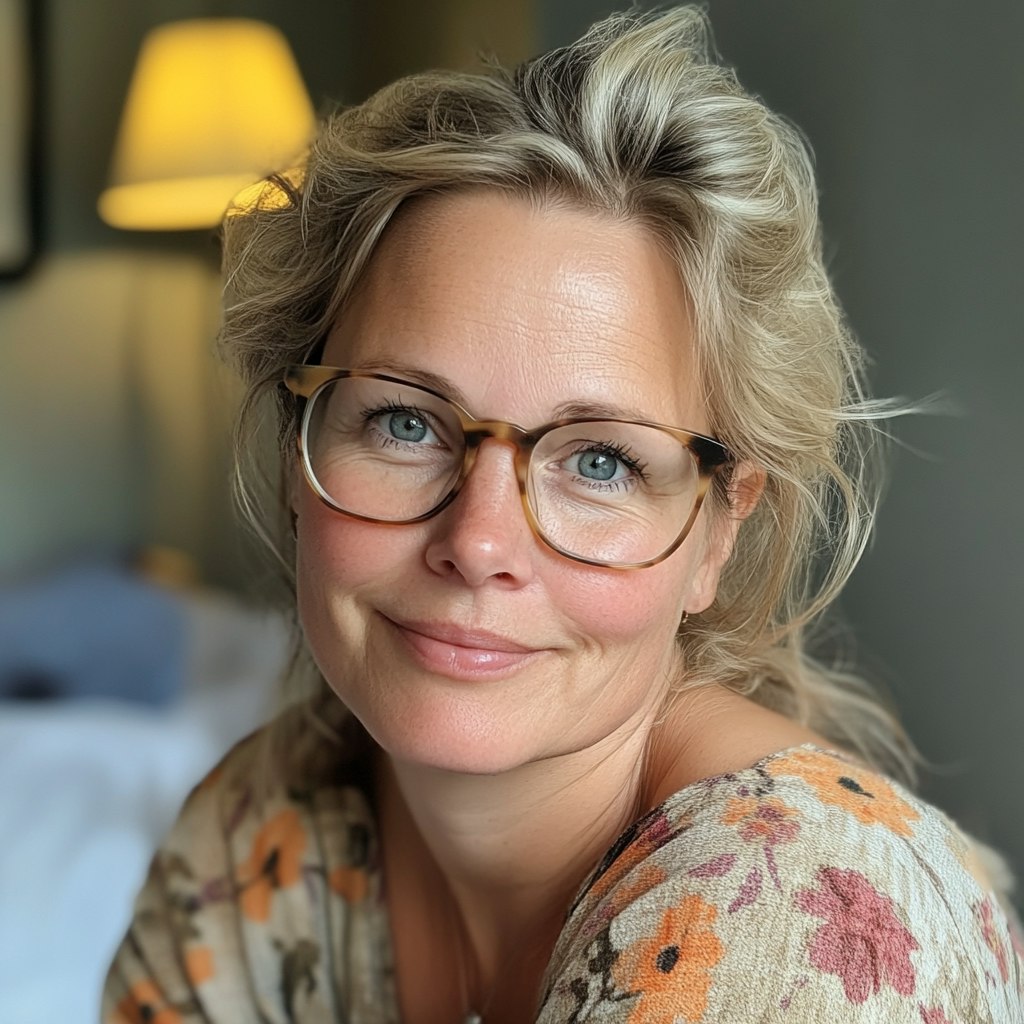 Close-up Portrait of a Smiling Woman